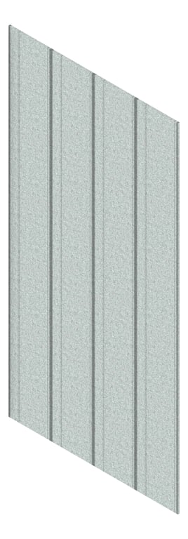 3D Presentation Image of Panel Acoustic AutexAU Lanes Sawtooth Flatiron