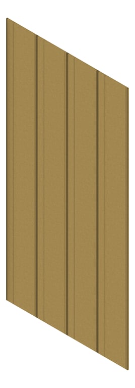 3D Presentation Image of Panel Acoustic AutexAU Lanes Sawtooth Highland
