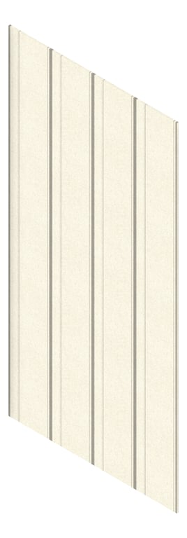 3D Presentation Image of Panel Acoustic AutexAU Lanes Sawtooth Opera