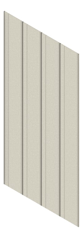 3D Presentation Image of Panel Acoustic AutexAU Lanes Sawtooth Terrace