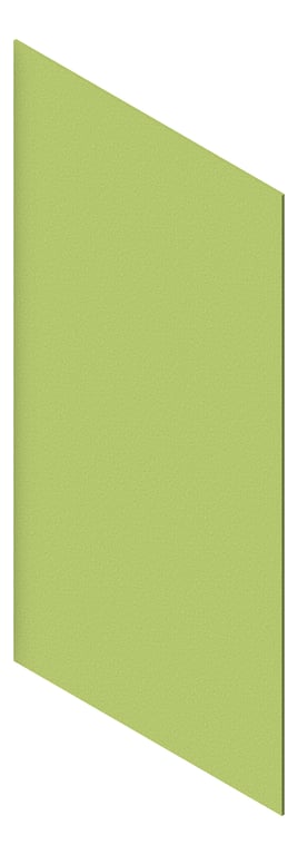3D Presentation Image of Fabric Acoustic AutexAU Vertiface Lime