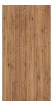 Front Image of Verve Ovolo BlackWalnut Autex AU