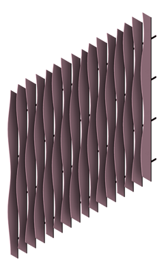 3D Presentation Image of Frontier Fin Talus Autex NZ