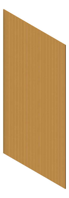 3D Presentation Image of Panel Acoustic AutexNZ Groove V1 HalfSpaced Beehive