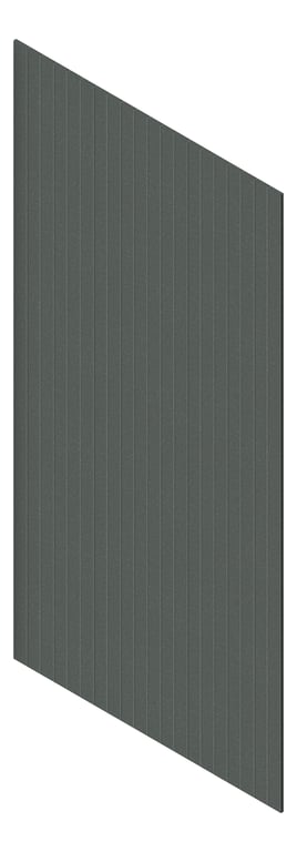 3D Presentation Image of Panel Acoustic AutexNZ Groove V1 HalfSpaced Caspian