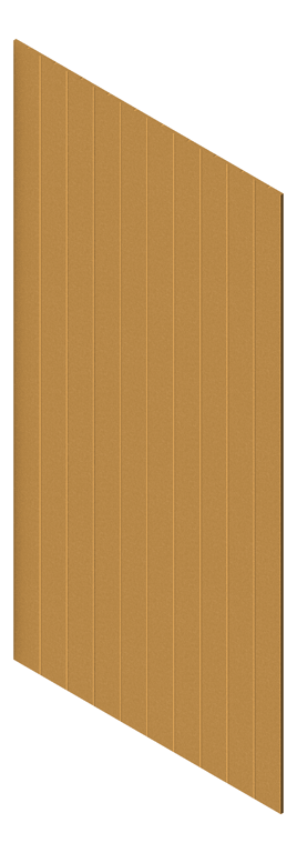 3D Presentation Image of Panel Acoustic AutexNZ Groove V1 TypicalSpaced Beehive