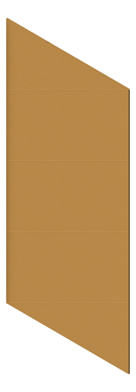 3D Presentation Image of Panel Acoustic AutexNZ Groove V2 DoubleSpaced Beehive
