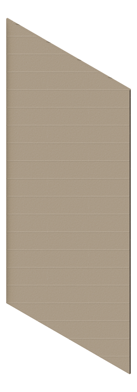 3D Presentation Image of Panel Acoustic AutexNZ Groove V2 HalfSpaced Parthenon
