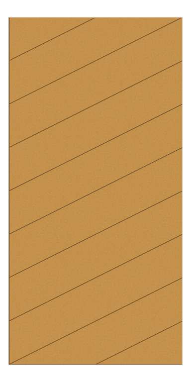 Front Image of Panel Acoustic AutexNZ Groove V2 TypicalSpaced Beehive