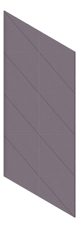 3D Presentation Image of Panel Acoustic AutexNZ Groove V3 DoubleSpaced Cavalier