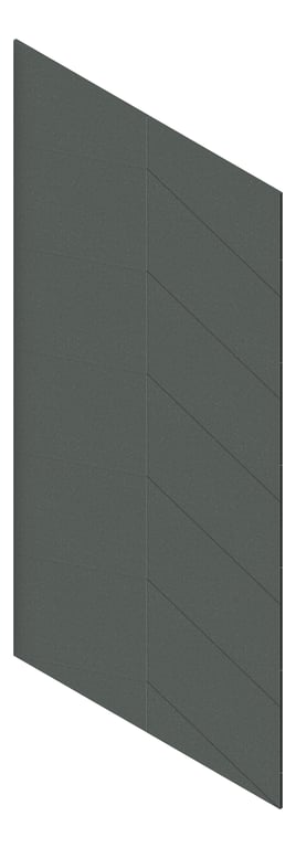 3D Presentation Image of Panel Acoustic AutexNZ Groove V4 DoubleSpaced Caspian