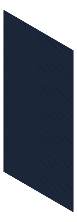 3D Presentation Image of Panel Acoustic AutexNZ Groove V4 HalfSpaced Pinnacle