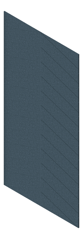 3D Presentation Image of Panel Acoustic AutexNZ Groove V4 TypicalSpaced Muralla