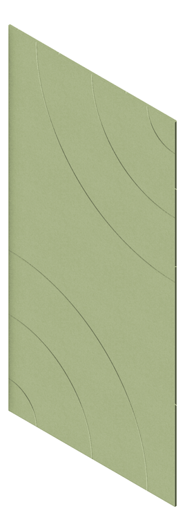 3D Presentation Image of Panel Acoustic AutexNZ Groove V5 DoubleSpaced Acros