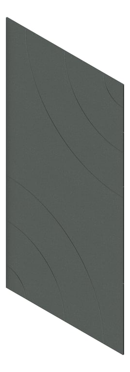 3D Presentation Image of Panel Acoustic AutexNZ Groove V5 DoubleSpaced Caspian