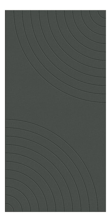 Front Image of Panel Acoustic AutexNZ Groove V5 HalfSpaced Caspian