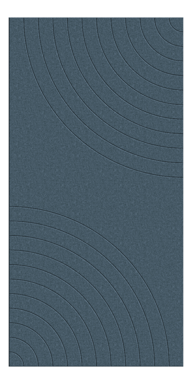 Front Image of Panel Acoustic AutexNZ Groove V5 HalfSpaced Muralla