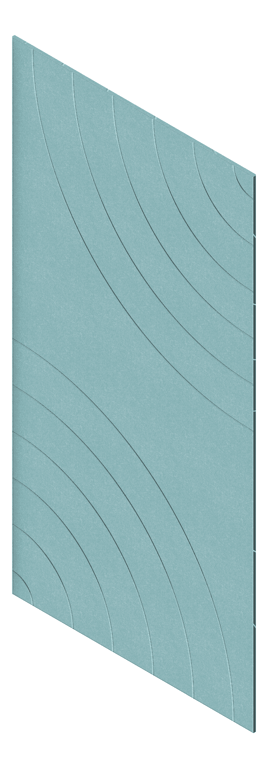 3D Presentation Image of Panel Acoustic AutexNZ Groove V5 TypicalSpaced FallingWater