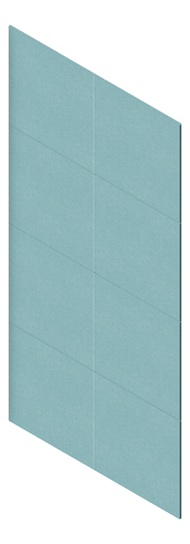 3D Presentation Image of Panel Acoustic AutexNZ Groove V6 DoubleSpaced FallingWater