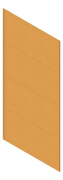 3D Presentation Image of Panel Acoustic AutexNZ Groove V6 DoubleSpaced Senado
