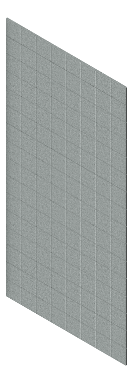 3D Presentation Image of Panel Acoustic AutexNZ Groove V6 HalfSpaced Flatiron