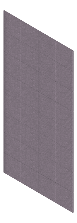 3D Presentation Image of Panel Acoustic AutexNZ Groove V6 TypicalSpaced Cavalier