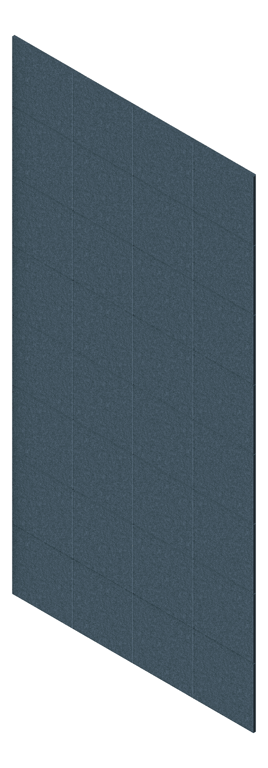3D Presentation Image of Panel Acoustic AutexNZ Groove V6 TypicalSpaced Muralla