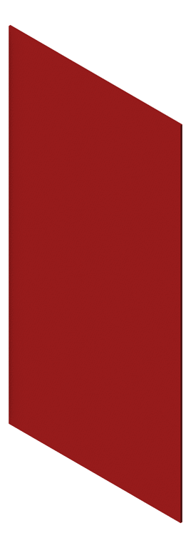 3D Presentation Image of Fabric Acoustic AutexNZ Symphony ChilliRed