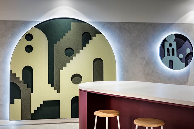 Navigate to Fabric Acoustic AutexUS Cube FallingWater