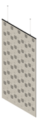 3D Presentation Image of Cascade Folding F5 Material Autex UK