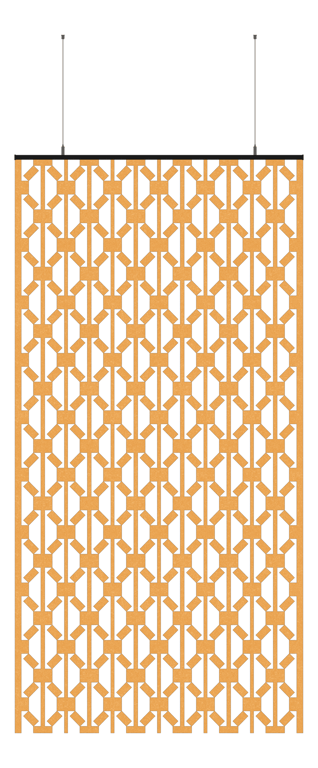 Front Image of Screen Acoustic AutexUK Cascade Expanding E3