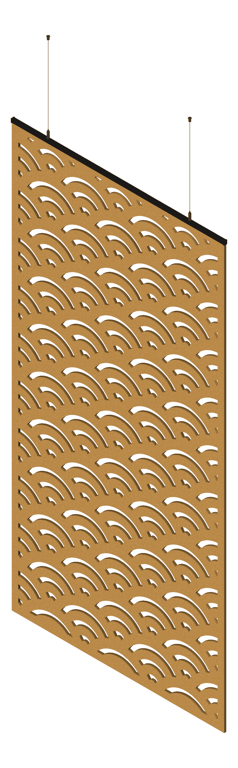 3D Presentation Image of Screen Acoustic AutexUK Cascade Static S10