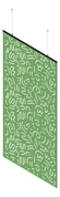 3D Presentation Image of Cascade Static S15 Material Autex UK