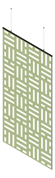 3D Presentation Image of Cascade Static S17 Material Autex UK