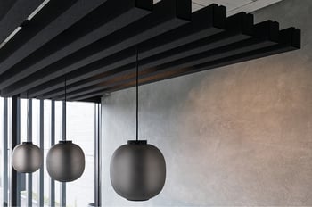 Frontier Acoustic Raft Beam 100 in Petronas.jpg Image of Frontier Fin Axis Autex UK