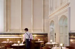 Quietspace Panel 25mm on custom print - Reine & La Rue.jpg Image of Quietspace Autex UK