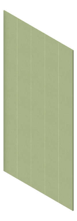 3D Presentation Image of Panel Acoustic AutexUK Groove V1 DoubleSpaced Acros