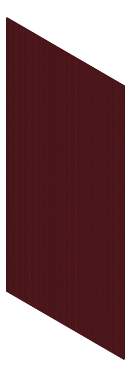 3D Presentation Image of Panel Acoustic AutexUK Groove V1 HalfSpaced Sargazo