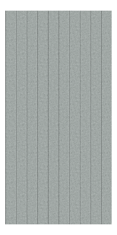 Front Image of Panel Acoustic AutexUK Groove V1 TypicalSpaced Flatiron