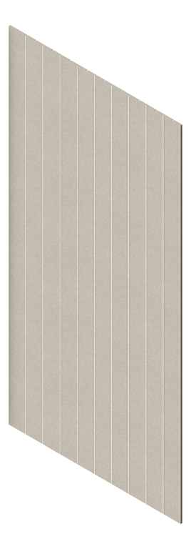 3D Presentation Image of Panel Acoustic AutexUK Groove V1 TypicalSpaced Opera
