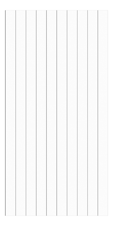 Front Image of Panel Acoustic AutexUK Groove V1 TypicalSpaced Pavilion