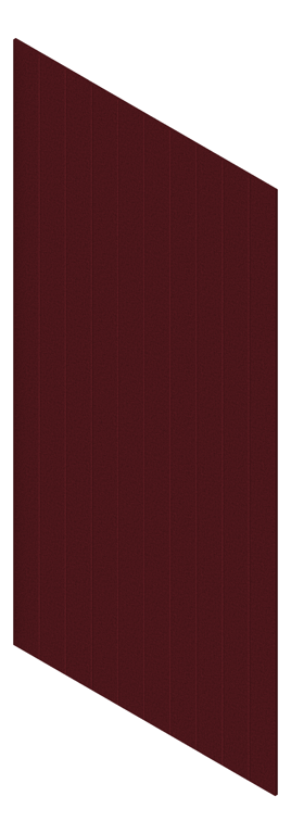 3D Presentation Image of Panel Acoustic AutexUK Groove V1 TypicalSpaced Sargazo
