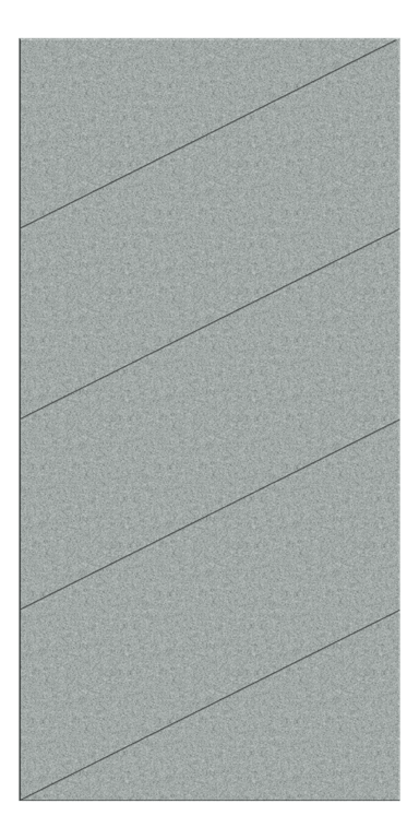 Front Image of Panel Acoustic AutexUK Groove V2 DoubleSpaced Flatiron