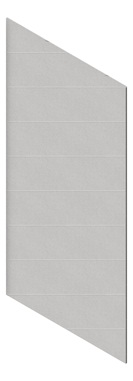 3D Presentation Image of Panel Acoustic AutexUK Groove V2 TypicalSpaced Savoye