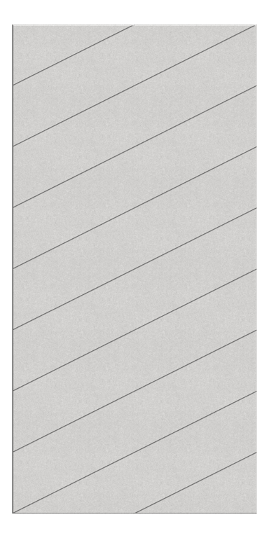 Front Image of Panel Acoustic AutexUK Groove V2 TypicalSpaced Savoye