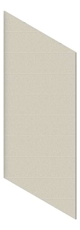 3D Presentation Image of Panel Acoustic AutexUK Groove V2 TypicalSpaced Terrace