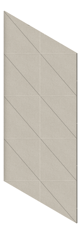 3D Presentation Image of Panel Acoustic AutexUK Groove V3 DoubleSpaced Opera
