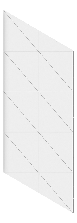 3D Presentation Image of Panel Acoustic AutexUK Groove V3 DoubleSpaced Pavilion