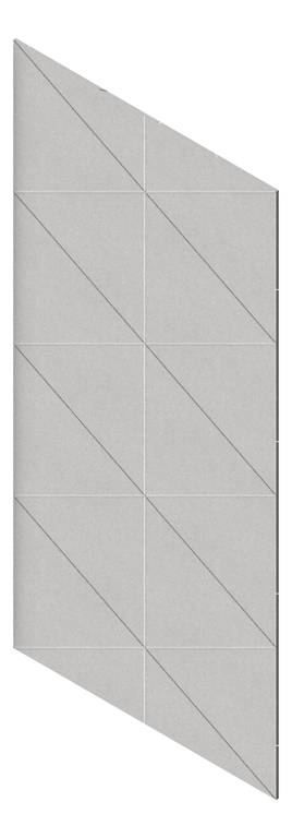 3D Presentation Image of Panel Acoustic AutexUK Groove V3 DoubleSpaced Savoye