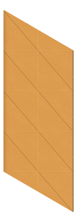 3D Presentation Image of Panel Acoustic AutexUK Groove V3 DoubleSpaced Senado